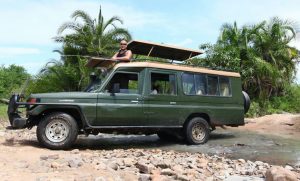 Toyota Land Cruisers Hard Top Extended safari car