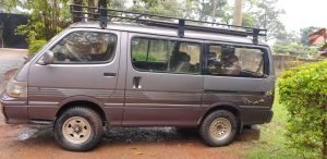 Toyota Super Custom Vans for hire in Uganda - Cheap Safari Cars Rentals