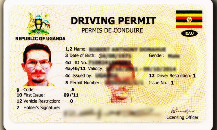 Uganda drivers license