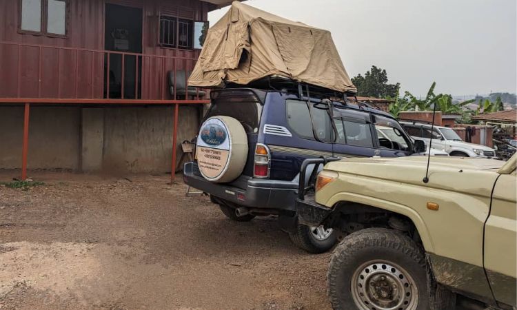 Car Rental Rwanda with Rooftop Tent
