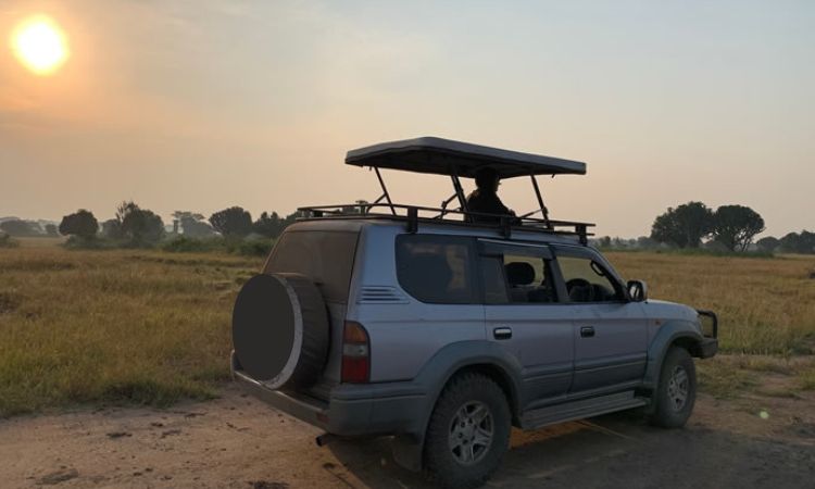 How much is car hire per day in uganda