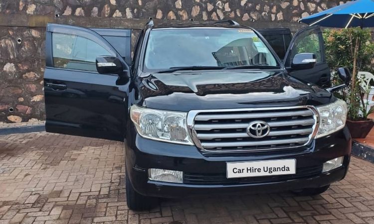 How much is car hire per day in uganda