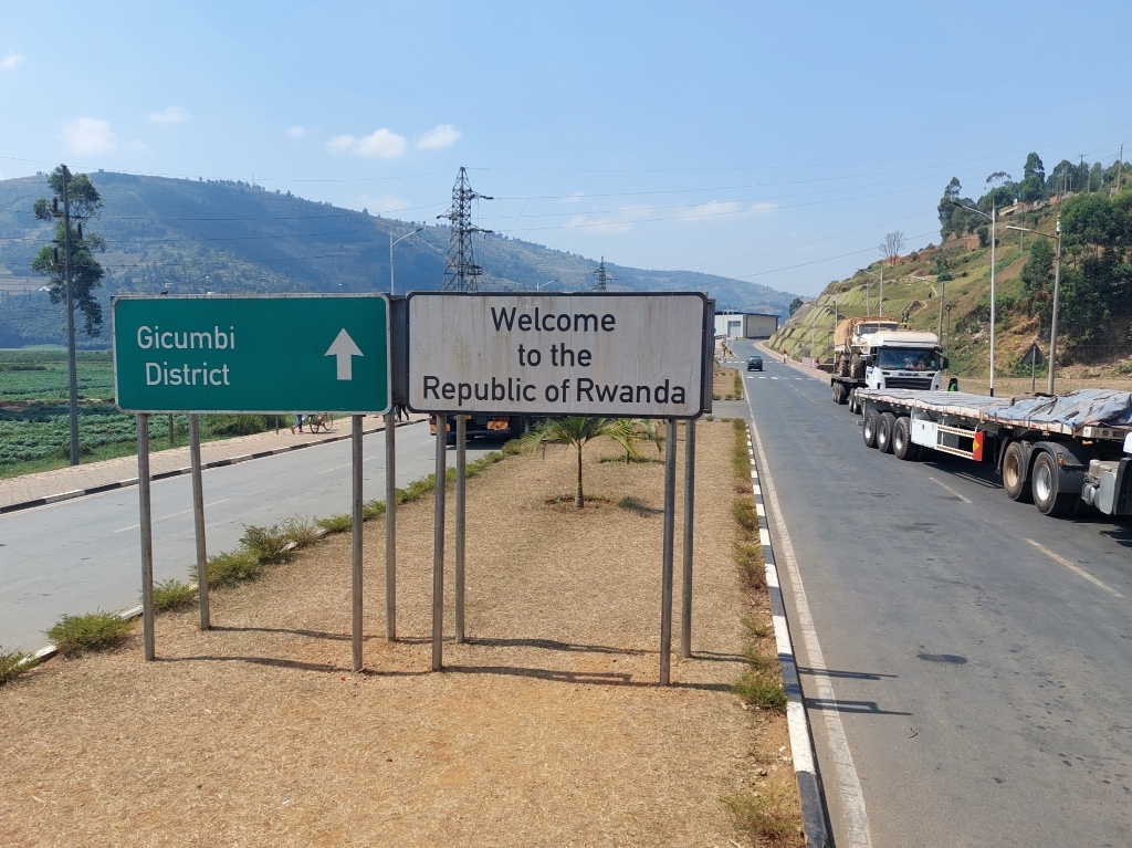 Driving from Kampala to Kigali